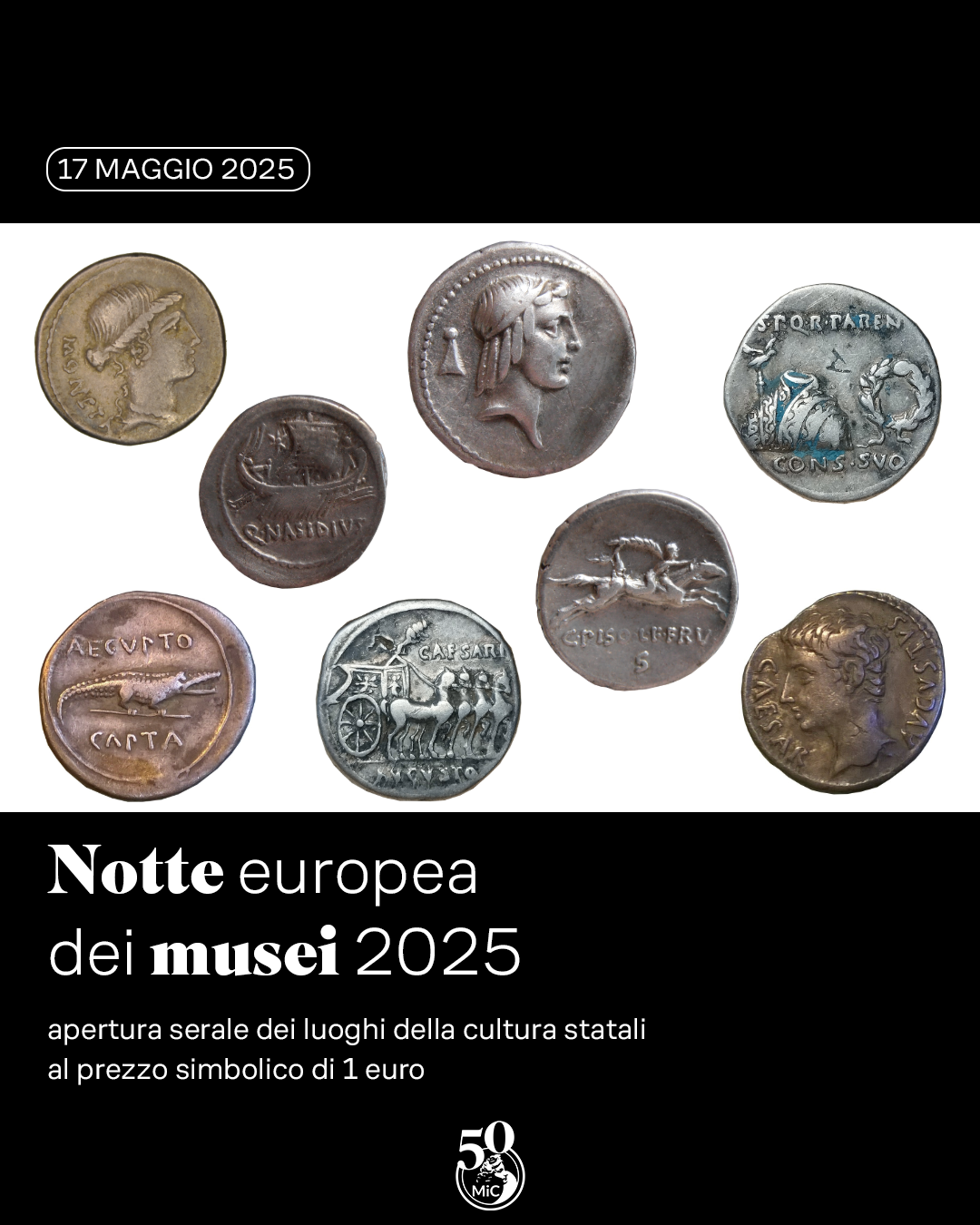 Notte europea dei Musei 2025 | I tesori di Cinto Caomaggiore. Investire durante la crisi economica al tempo di Tiberio | Museo Nazionale Concordiese di Portogruaro